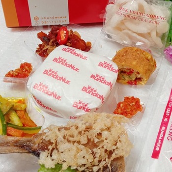 Bunda Nur Catering nasi kotak nasi kuning tumpeng